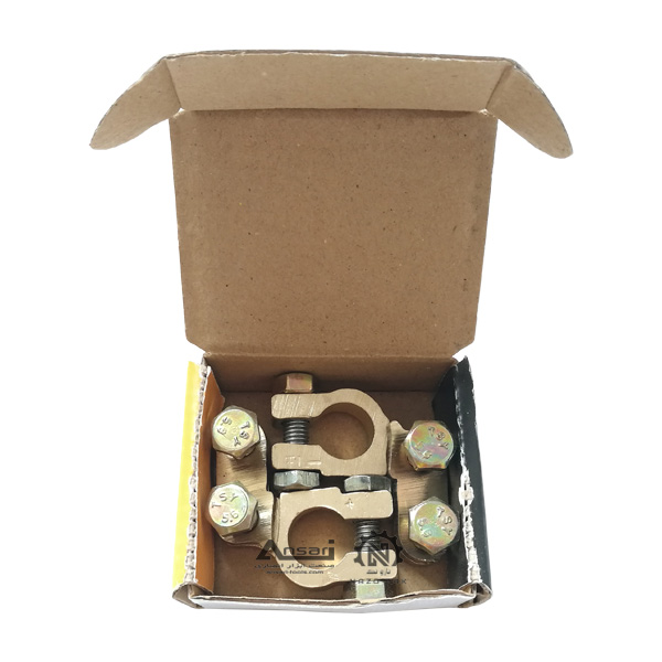 سرباطری شمشی برنجی NAZO پولک دار