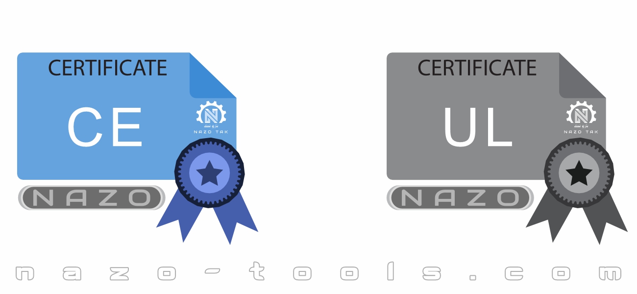 گواهینامه های ایمنی و کیفیت بست کمربندی پلاستیکی نازو