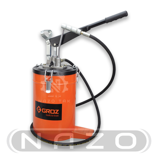 گریس پمپ سطلی 3 کیلویی گروز GROZ