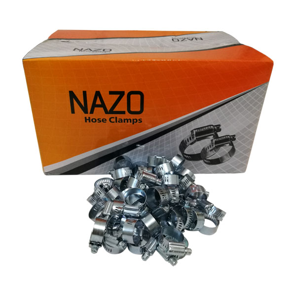 بست شیلنگ بخاری نیسان و پراید نازو 26-19 NAZO بست شیلنگ بخاری نیسان و پراید نازو 26-19 NAZO